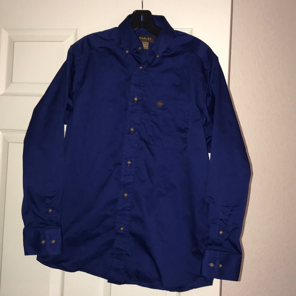 Ariat Royal blue shirt